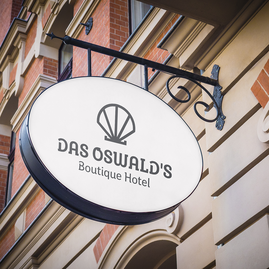 DAS OSWALDS Aussenbeschilderung